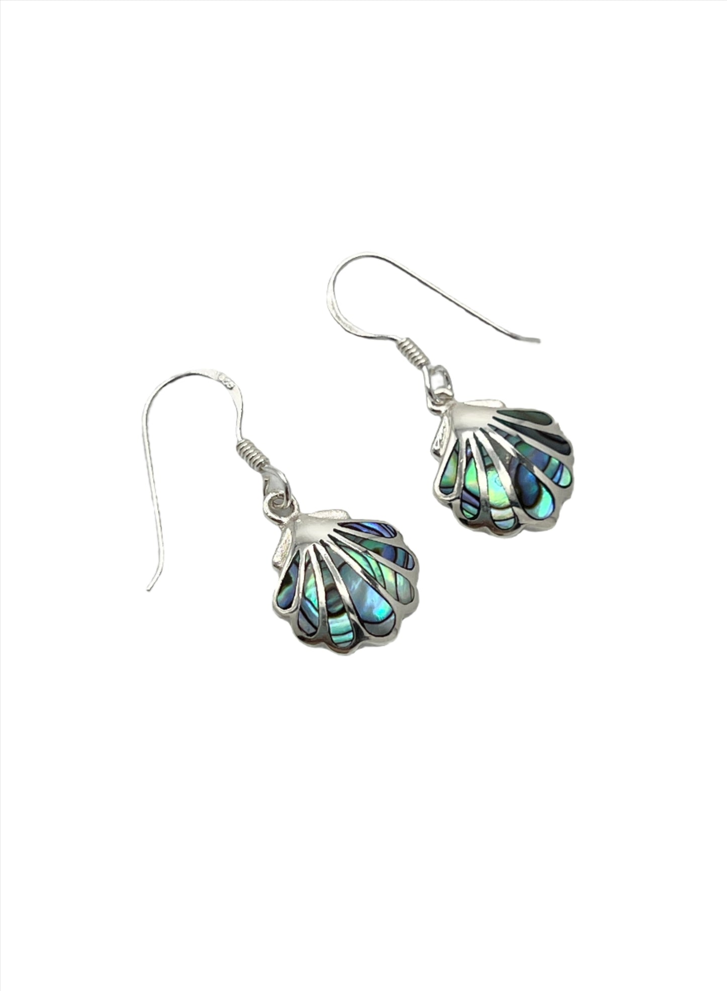 Sterling Silver Shell Earrings