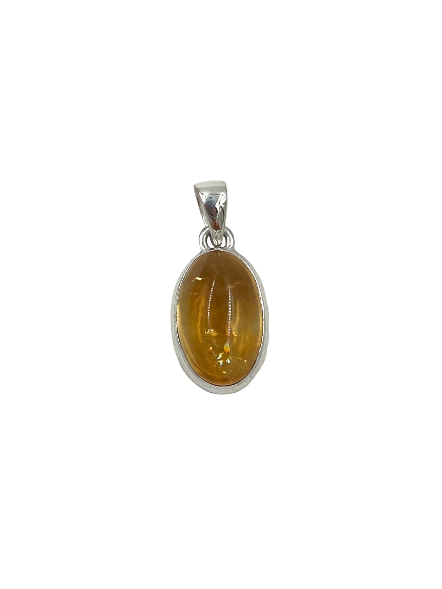 Silver Citrine Pendants