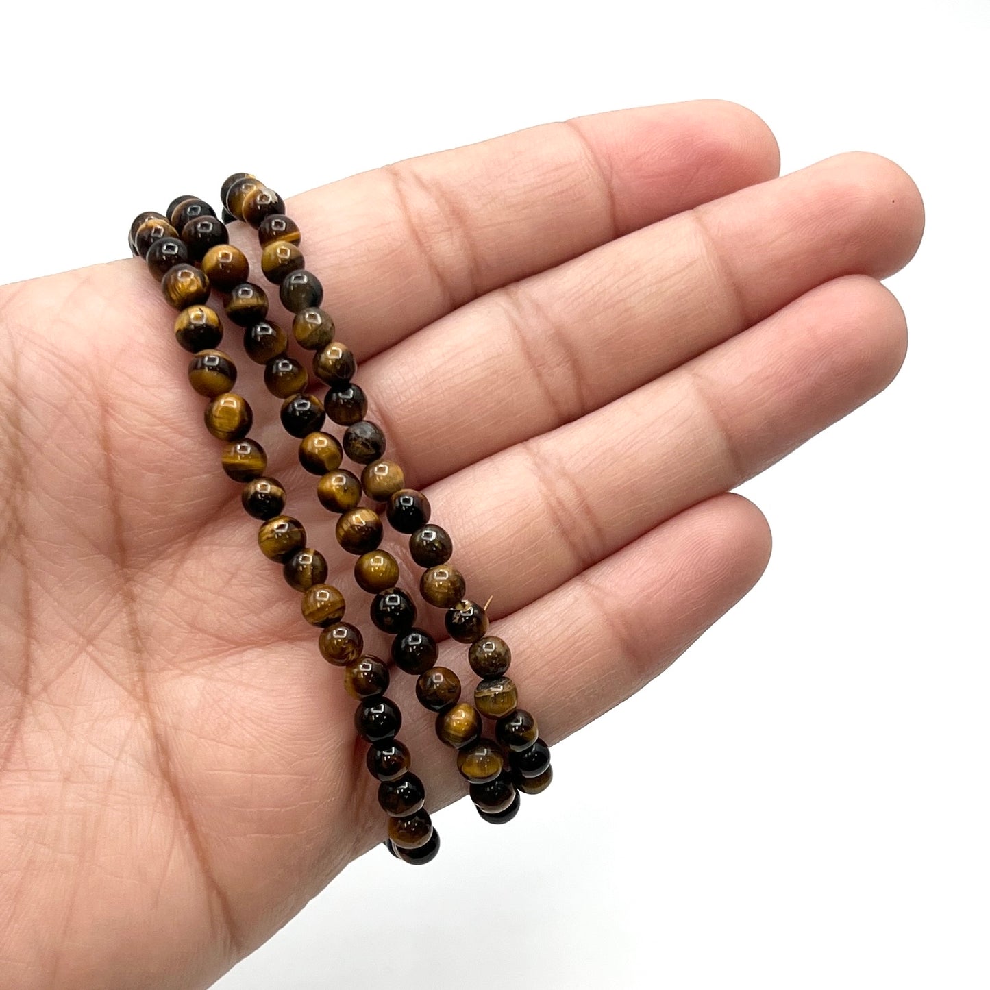 Tigers Eye Stretchy Bracelets