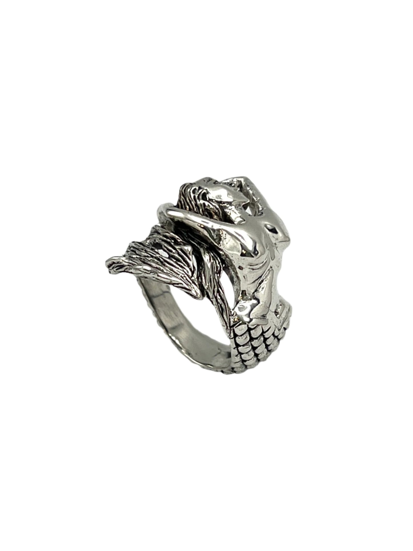 Sterling Silver Mermaid Ring