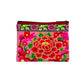 Embroidered Lotus Flower Coin Purse
