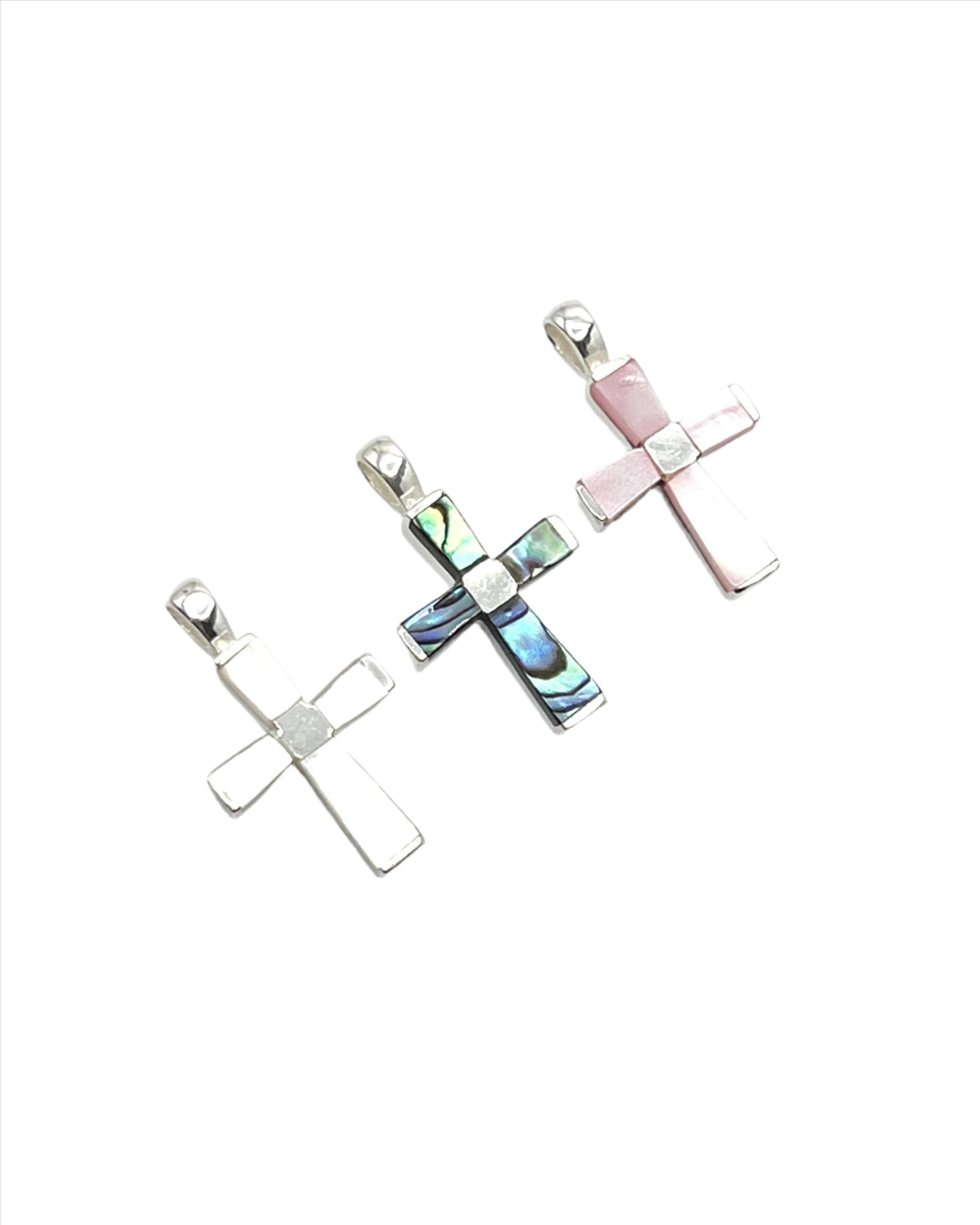 Shell Cross Pendants