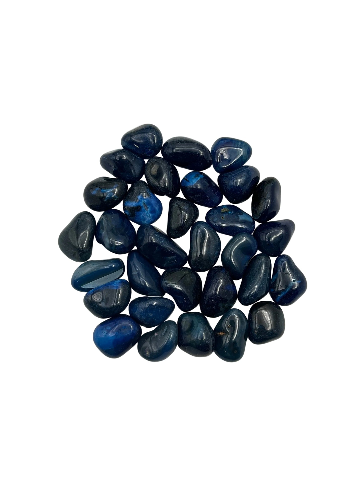 Blue Agate Tumbles