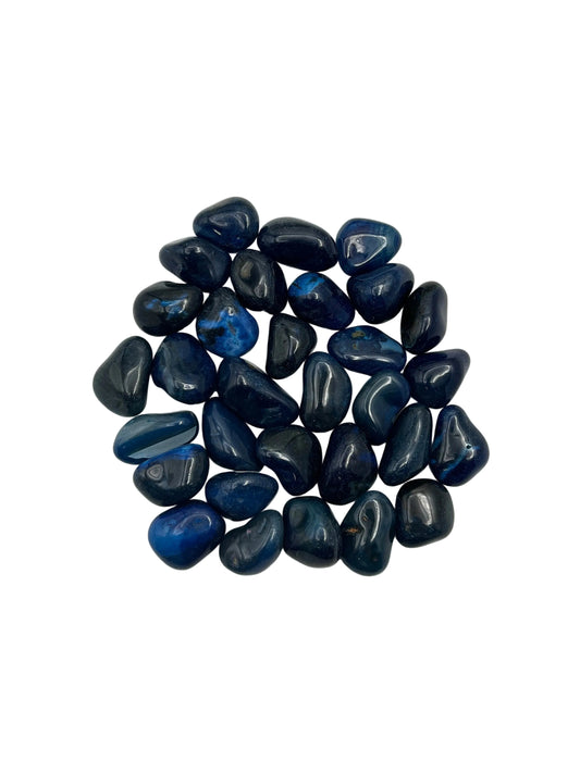 Blue Agate Tumbles