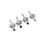 Gemstone Lotus Pendants