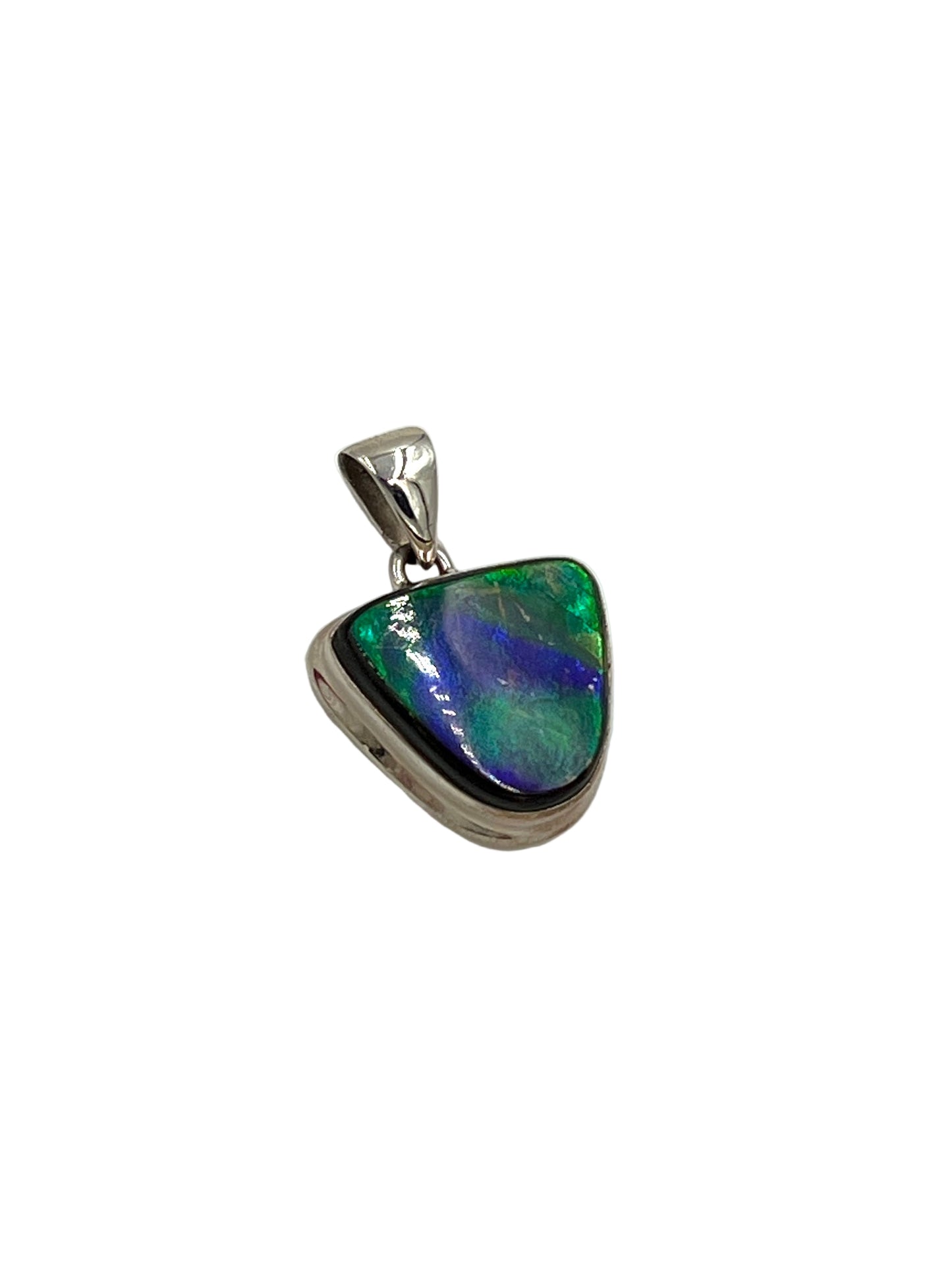 Ammolite Freeform Pendants