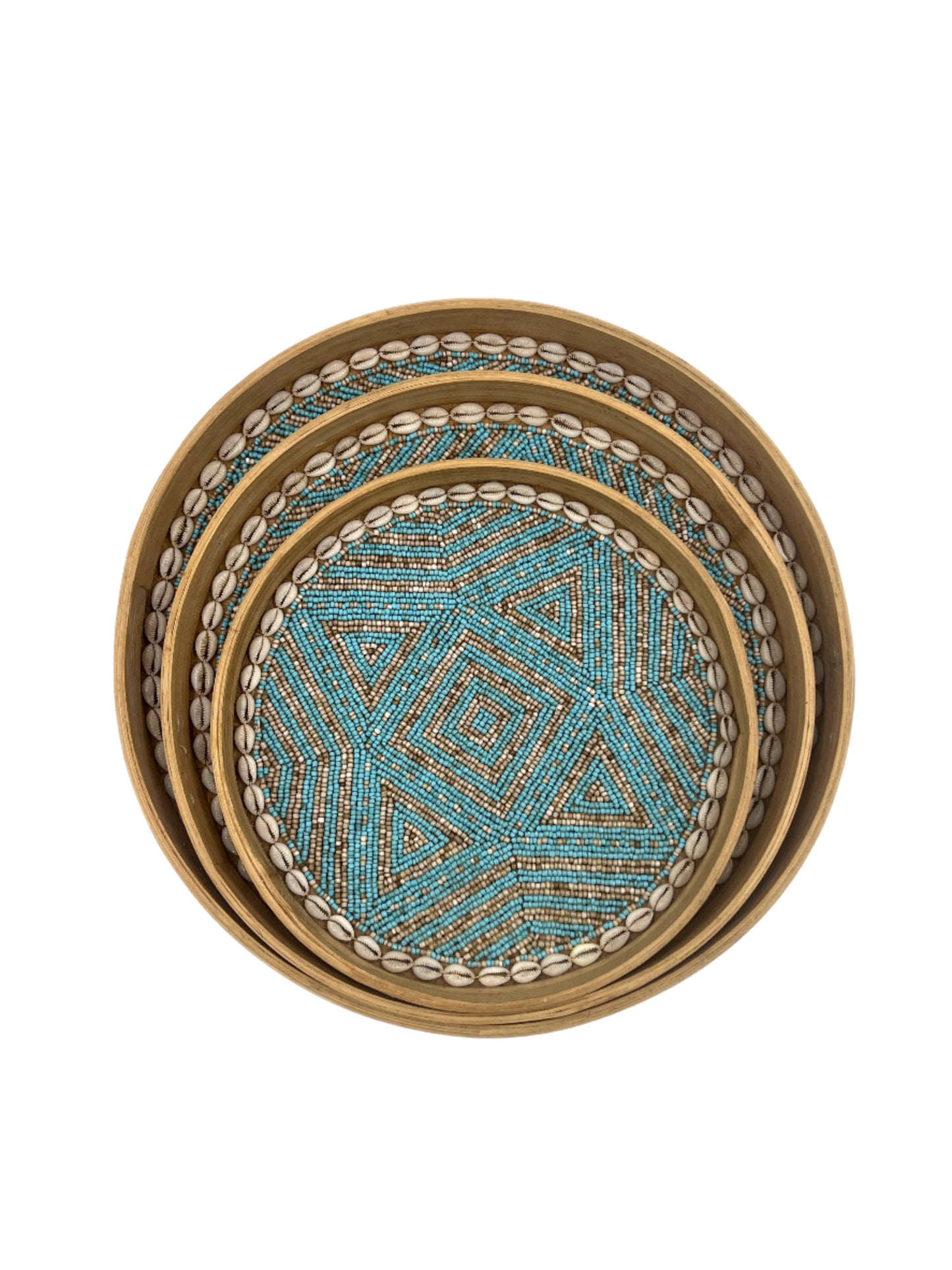 Bali Beaded & Shell Trays