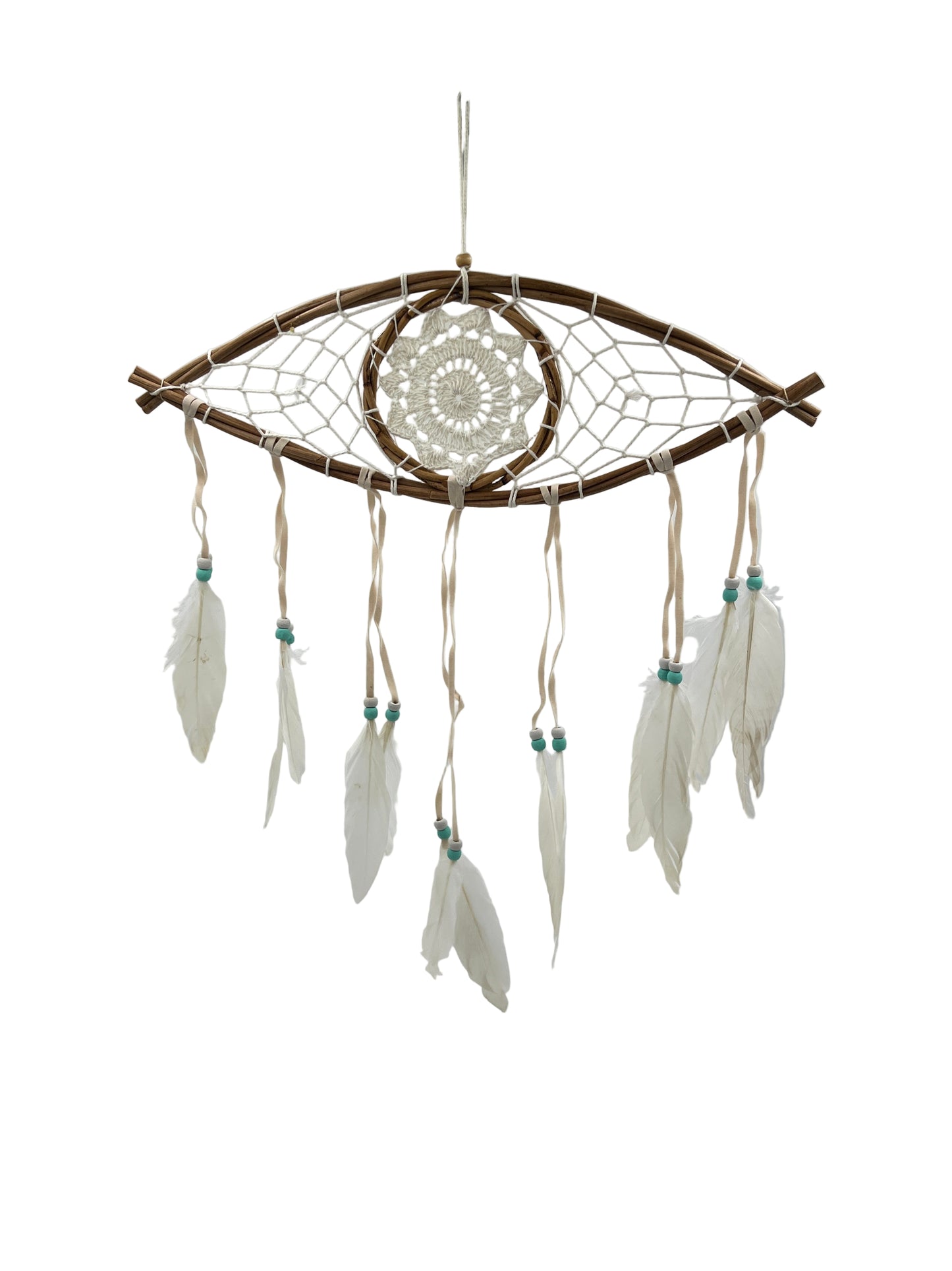 Evil Eye Feather Dream Catcher