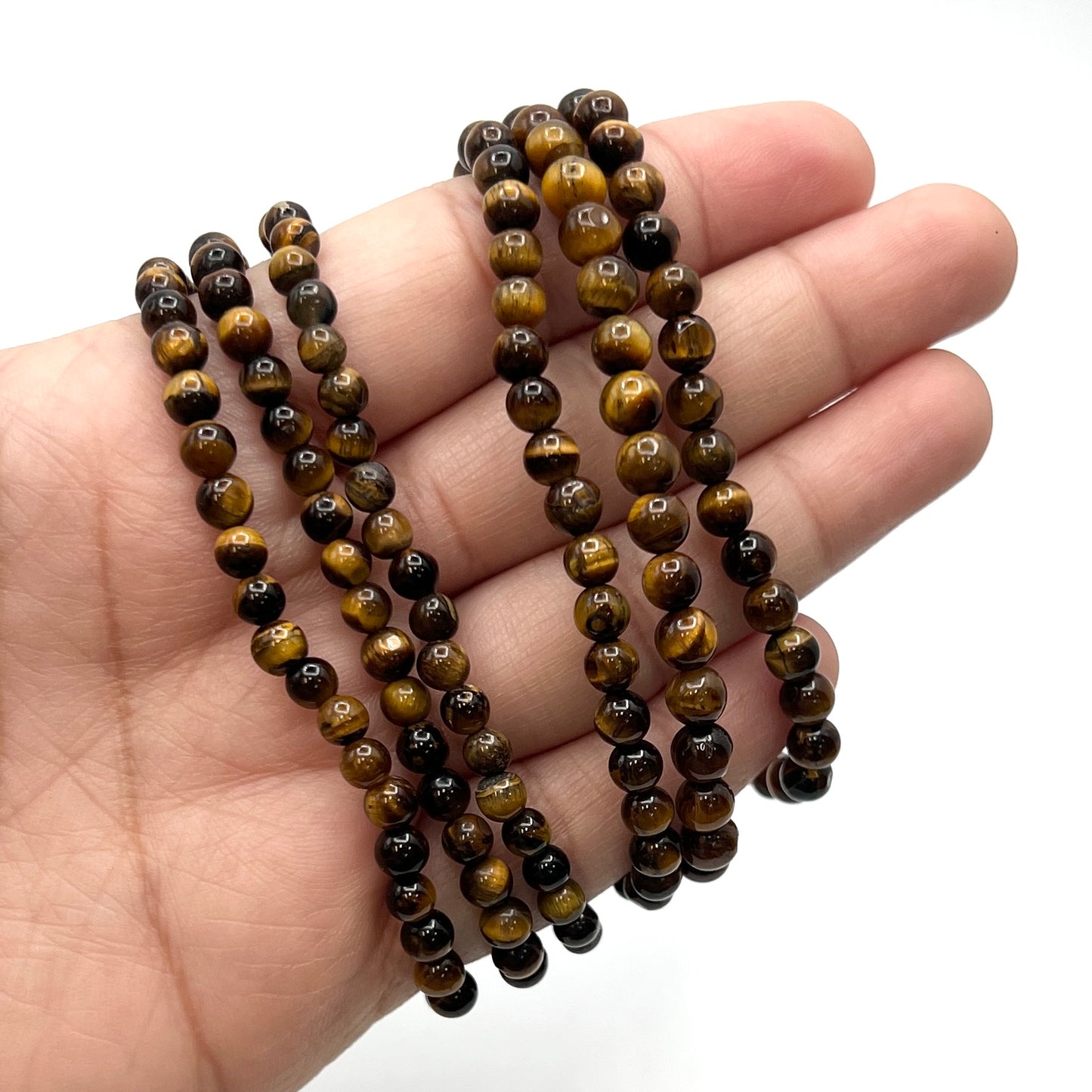 Tigers Eye Stretchy Bracelets