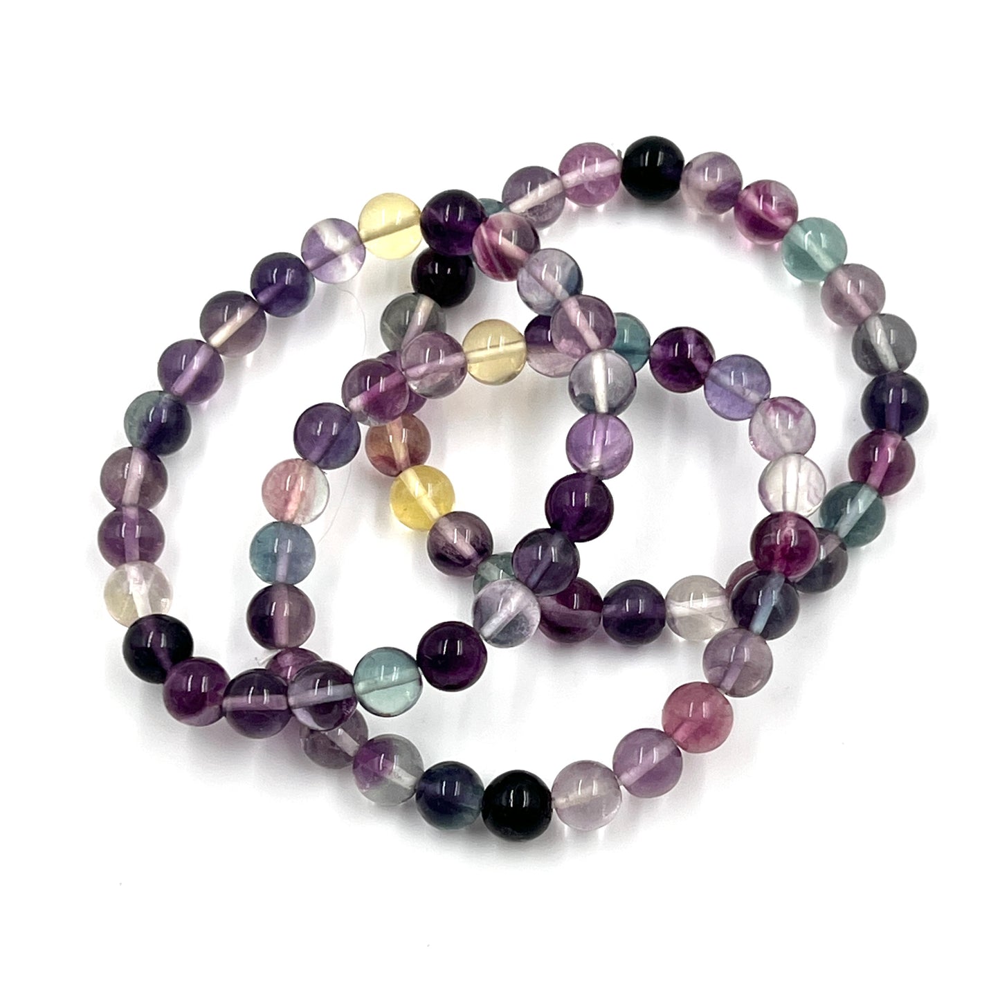 Fluorite Stretchy Bracelets