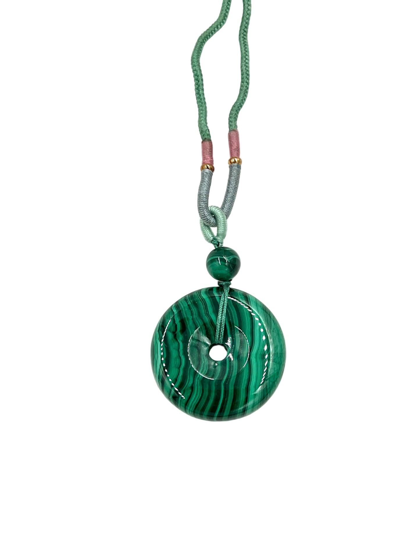 Malachite Coin Necklaces