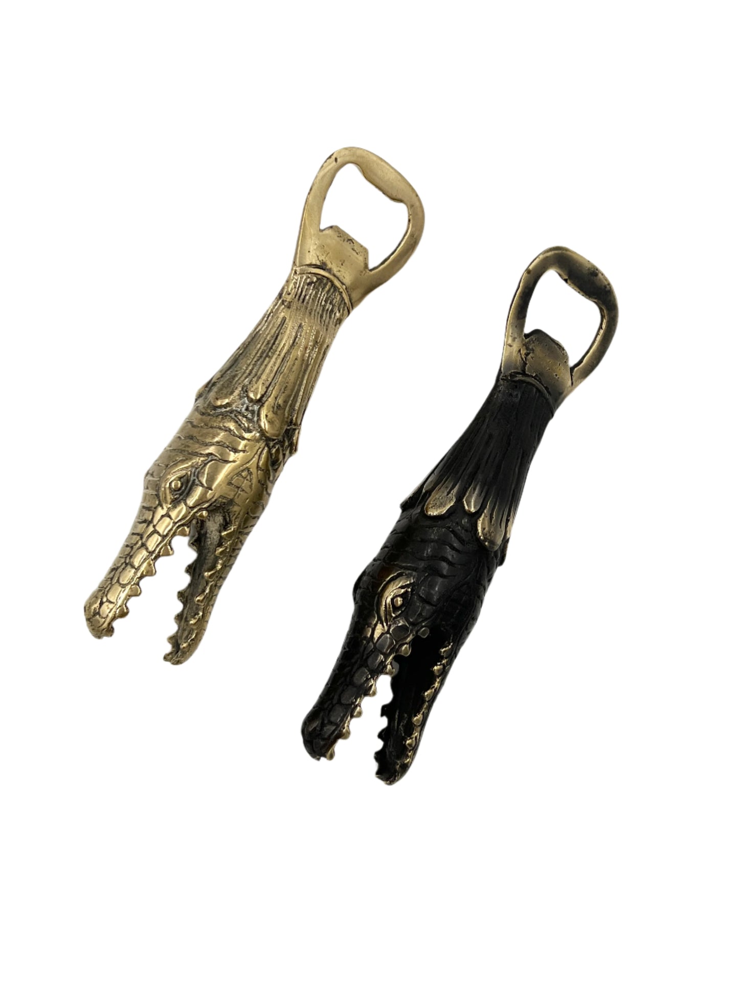 Bronze Aligator Bottler Openers