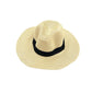 Woven Straw Panama Hat
