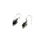 Leaf Gemstone Earrings