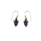 Leaf Gemstone Earrings