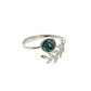 Sterling Silver Abalone Vine Ring