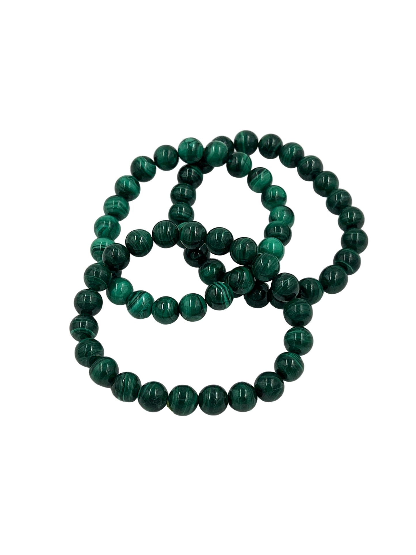 Malachite Stretchy Bracelets