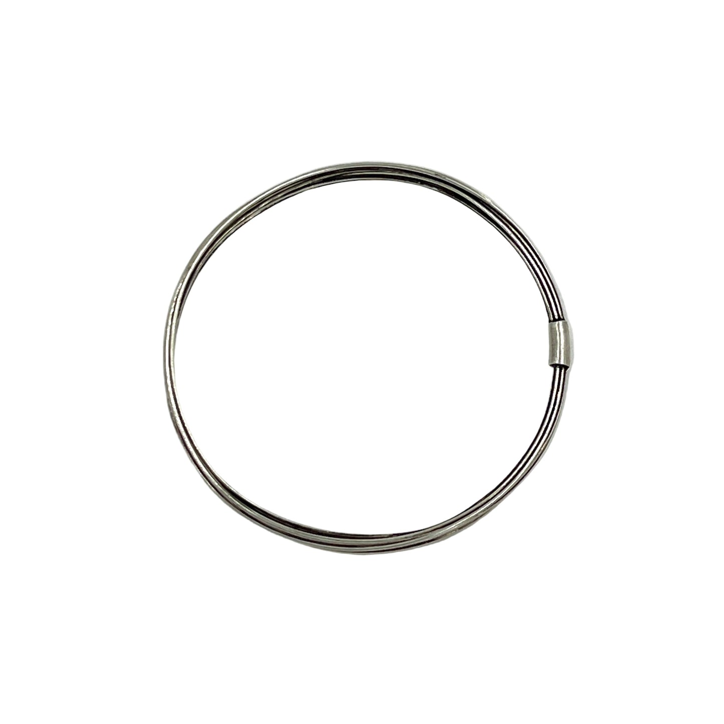 Oxidized Sterling Silver Multi Strand Bangles