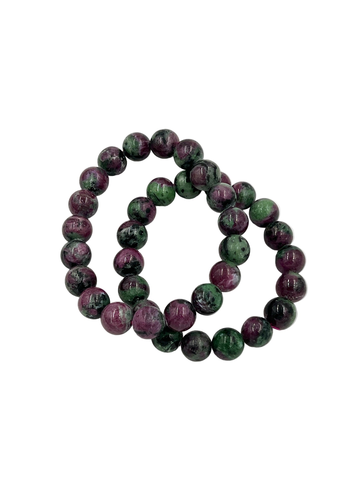 Ruby Fuchsite Beaded Bracelets