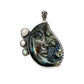 Labradorite Moonface Pendant