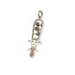 Silver Sistrum Goddess Pendants
