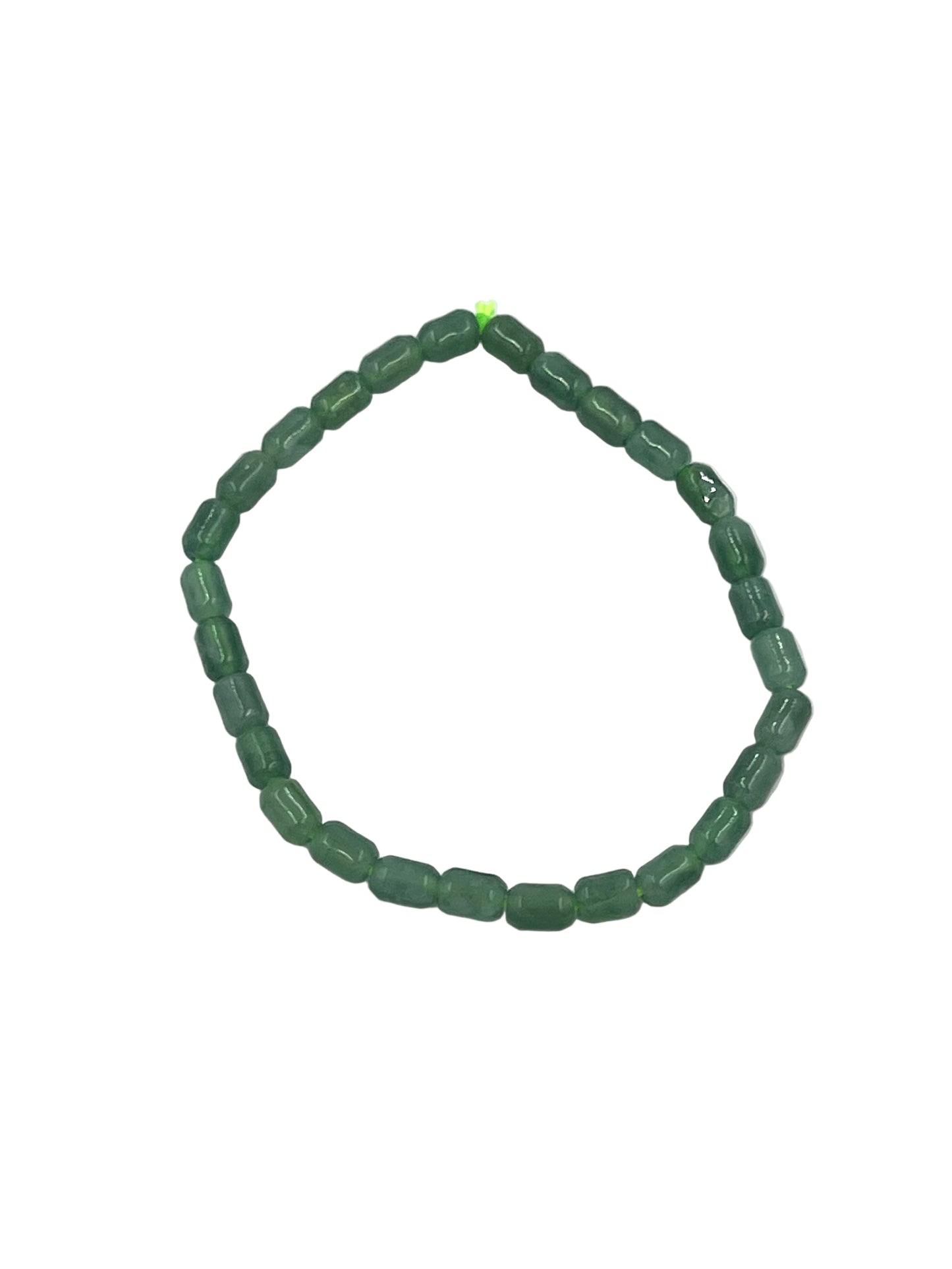 Jade Thin Tube Beaded Bracelets