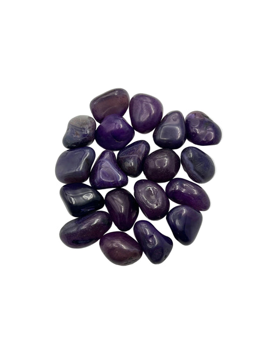 Purple Agate Tumbles