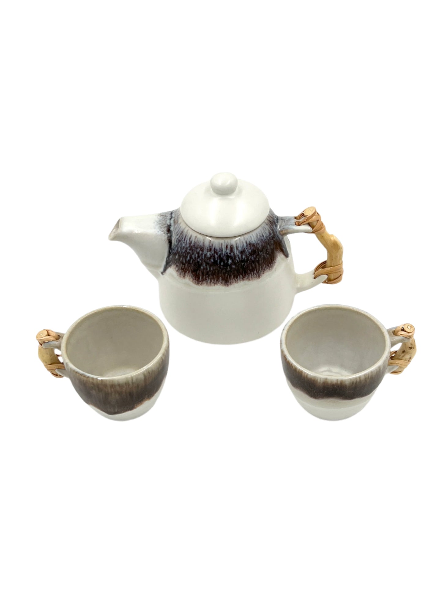 Glazed Ceramic Tea Pot Set