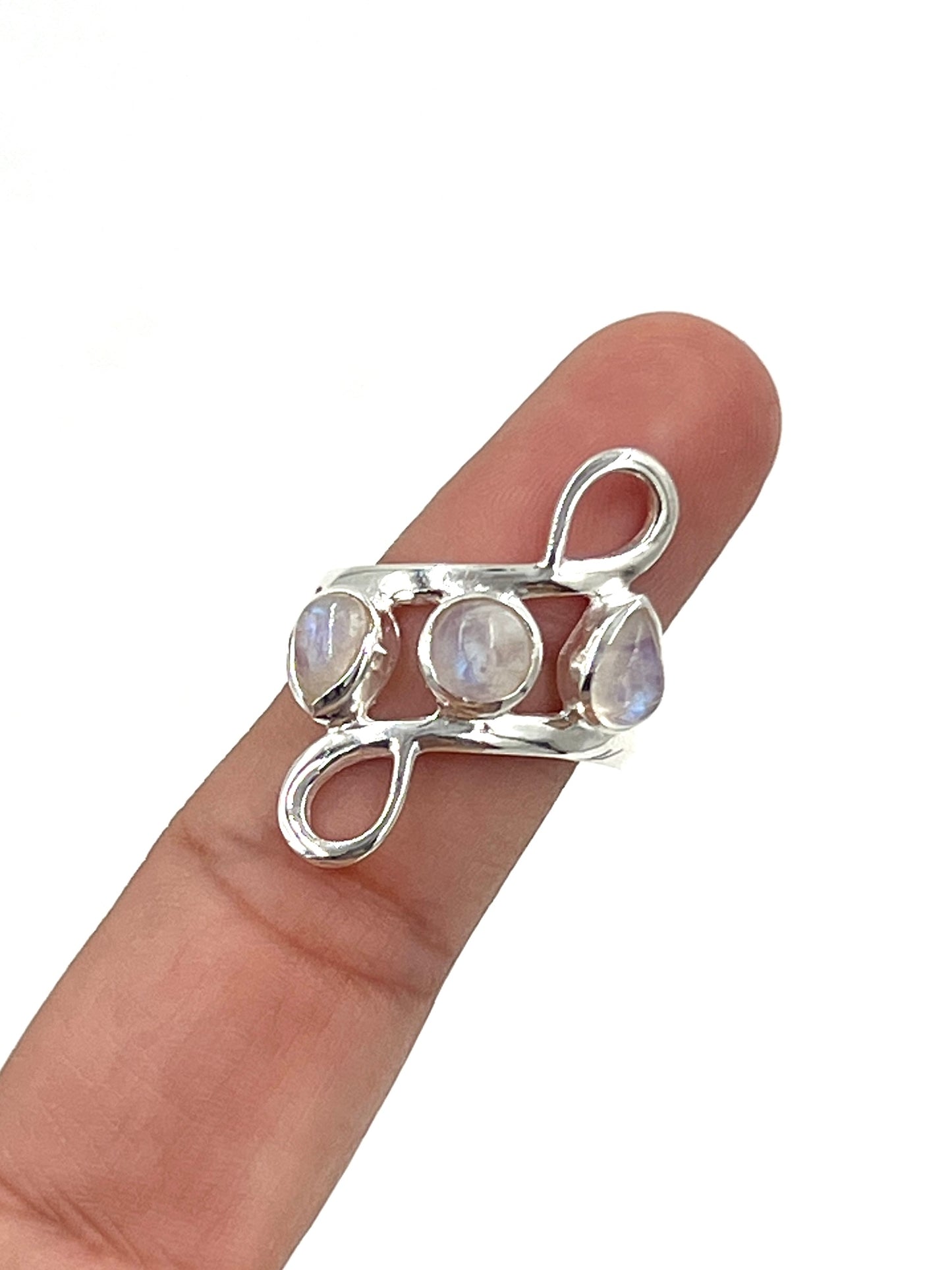 Loop Moonstone Ring