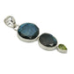 Silver Labradorite Faceted Pendants