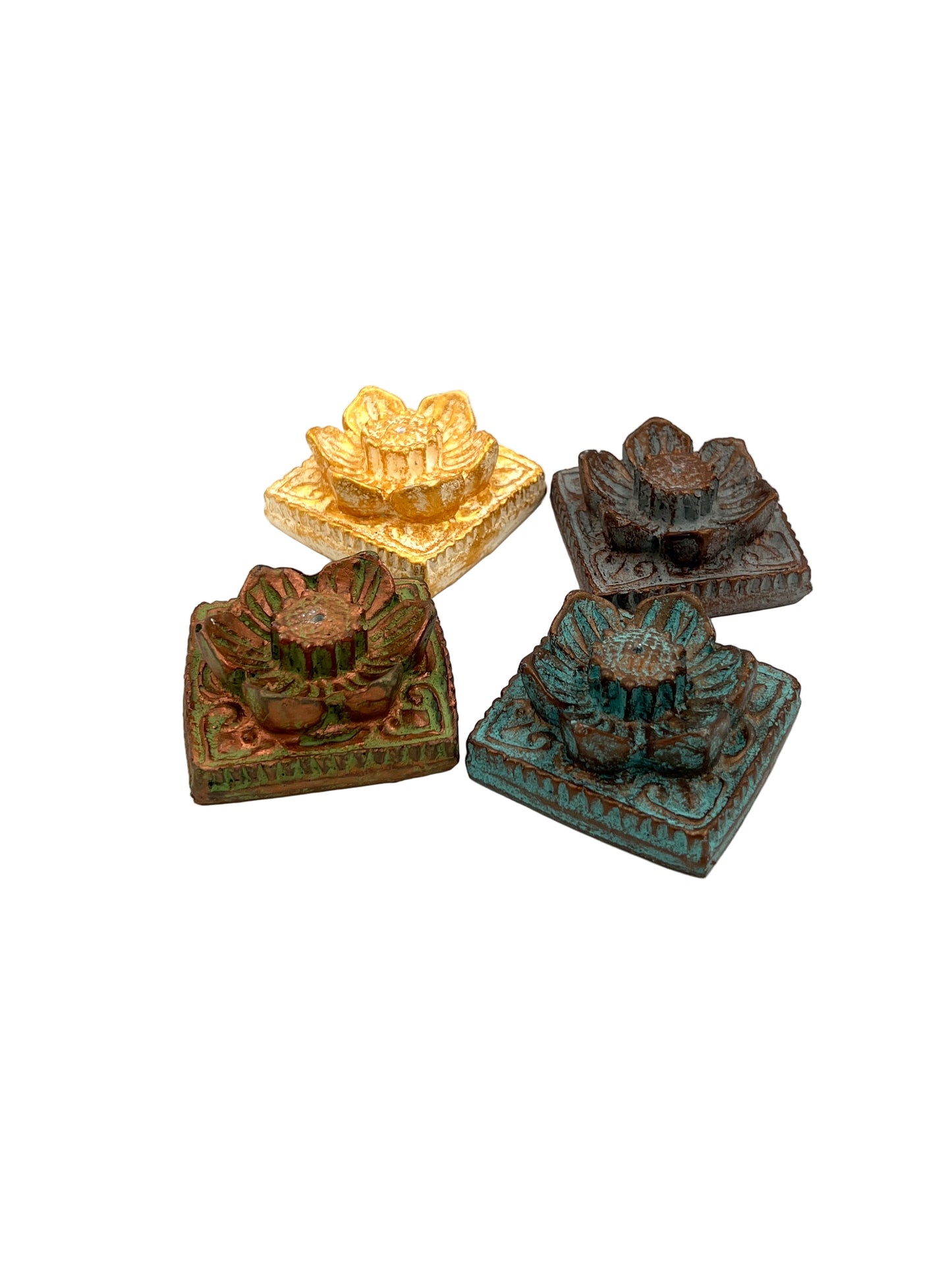 Resin Lotus Incense Burner