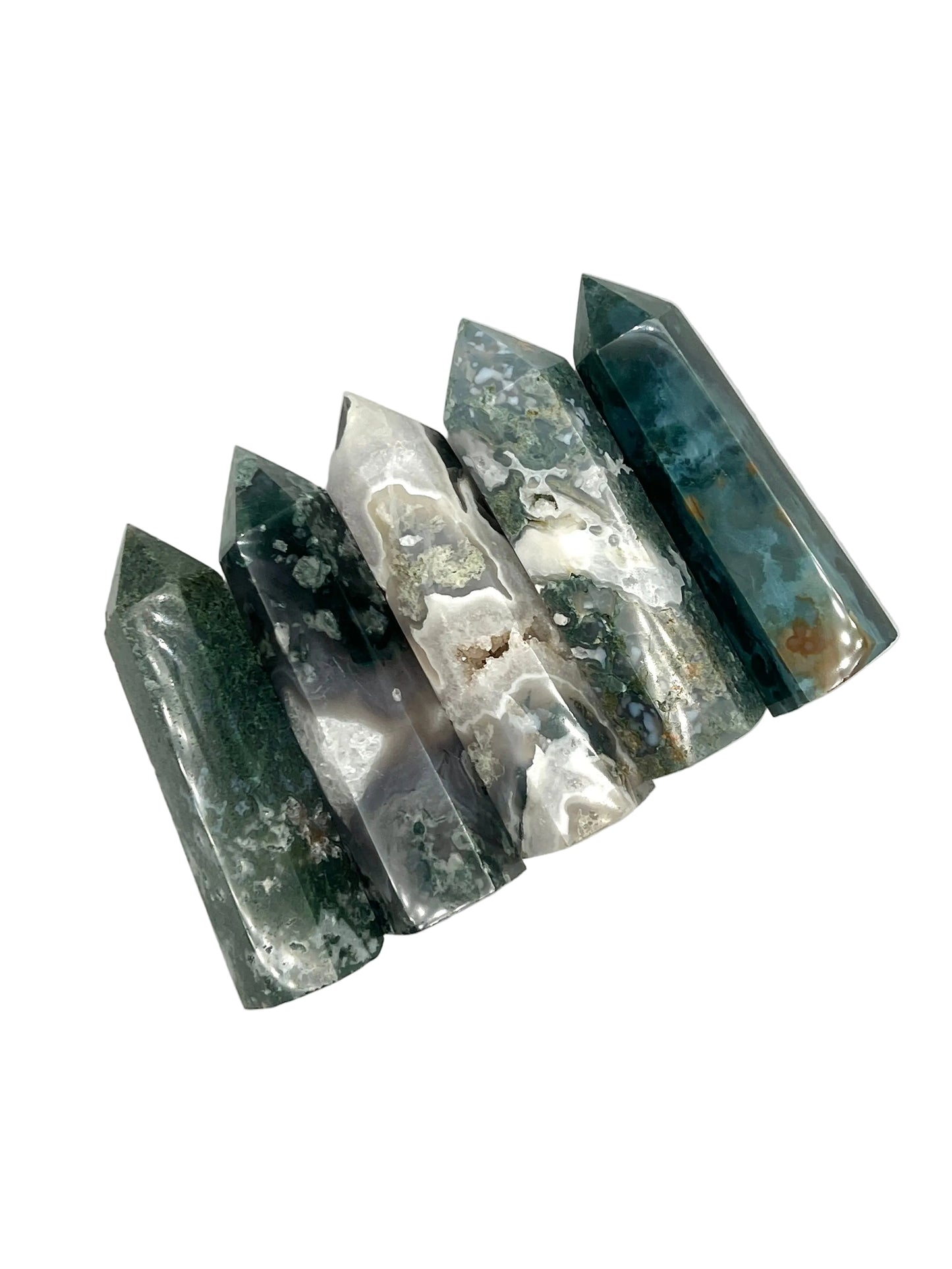 Moss Agate Towers