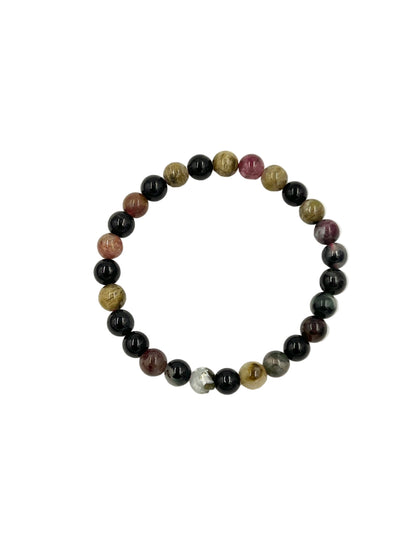 Rainbow Tourmaline Stretchy Bracelets