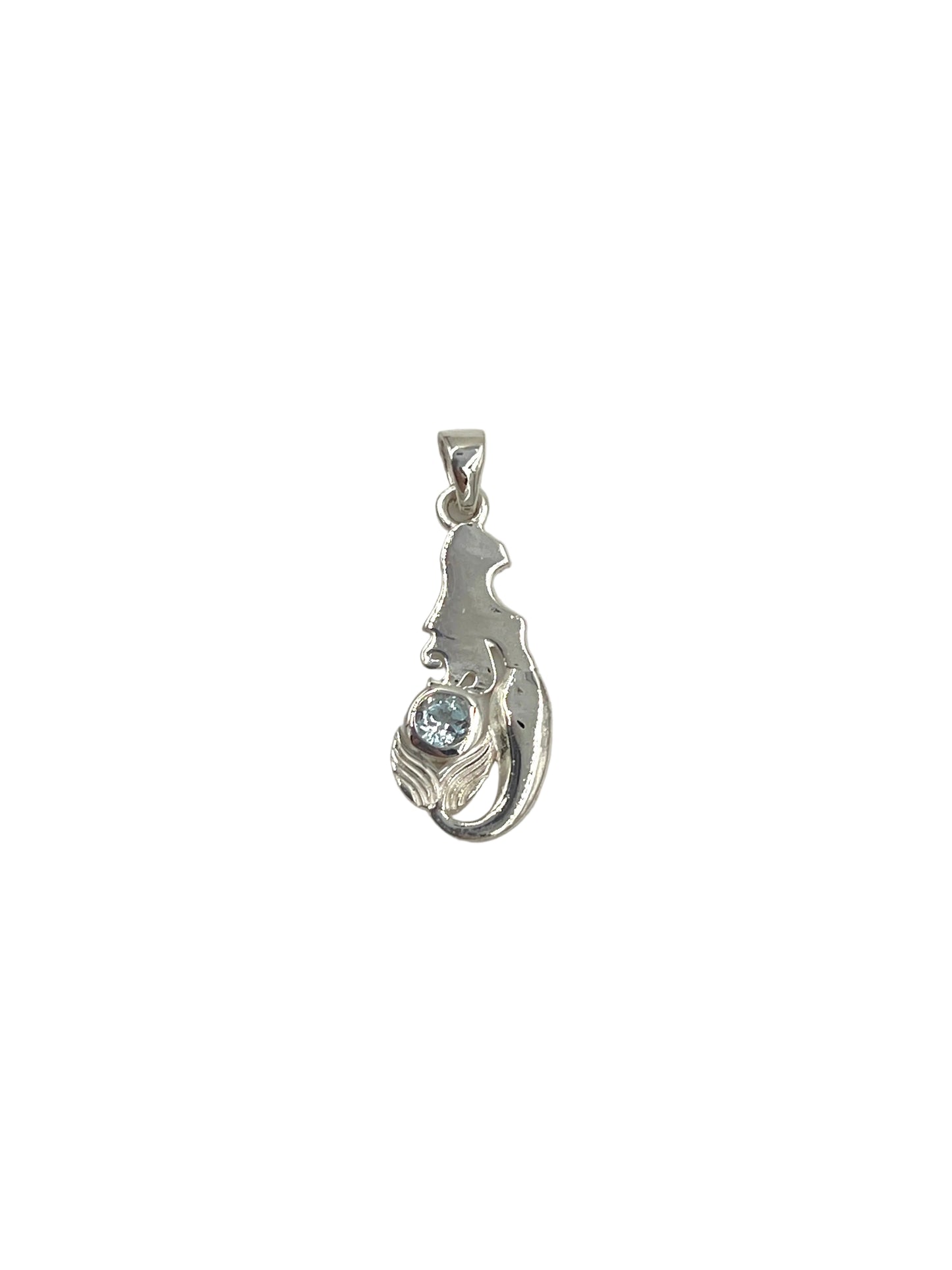Gemstone Mermaid Pendants