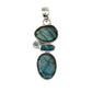 Silver Labradorite Faceted Pendants