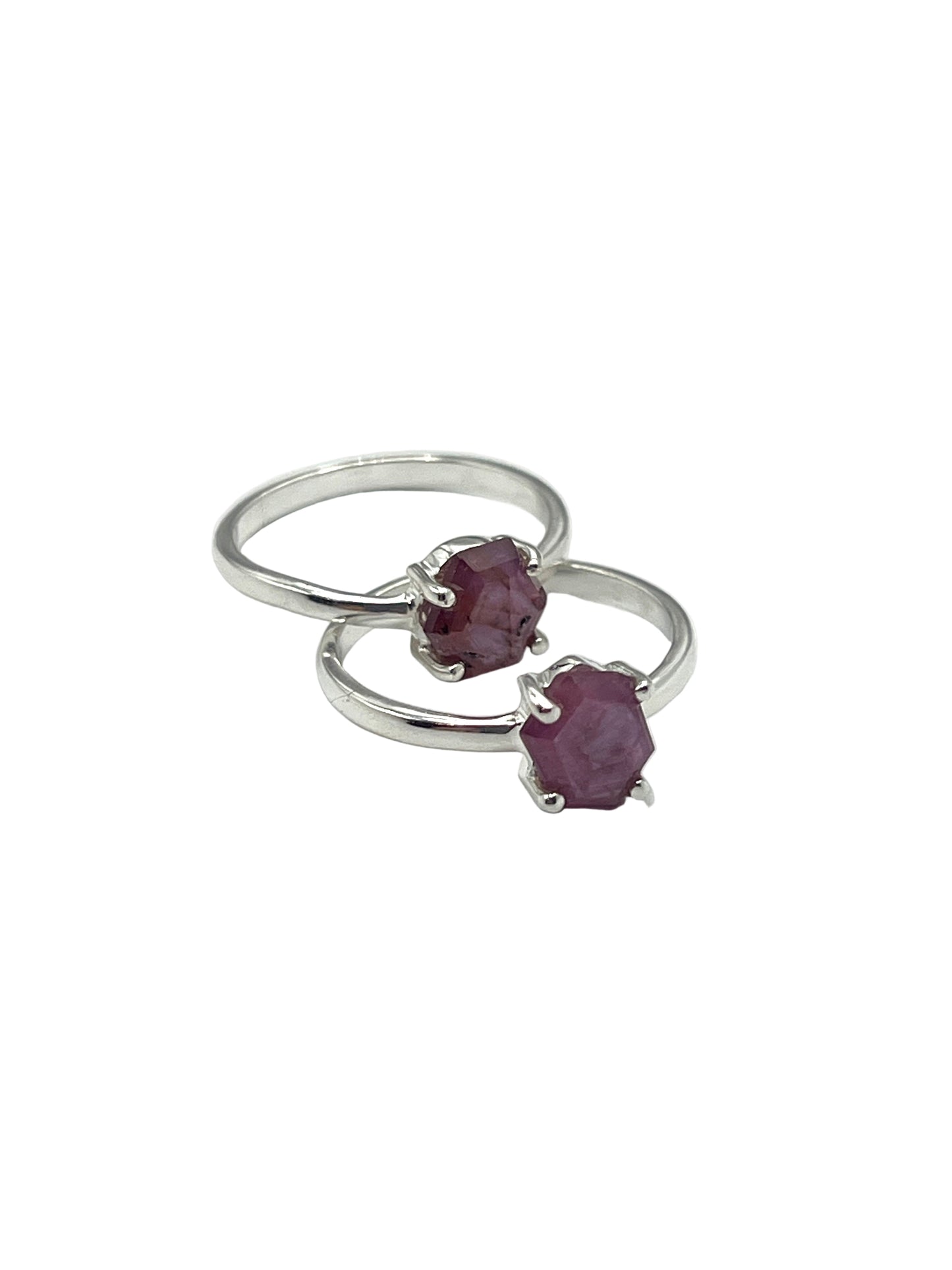 Ruby Stalactite Ring