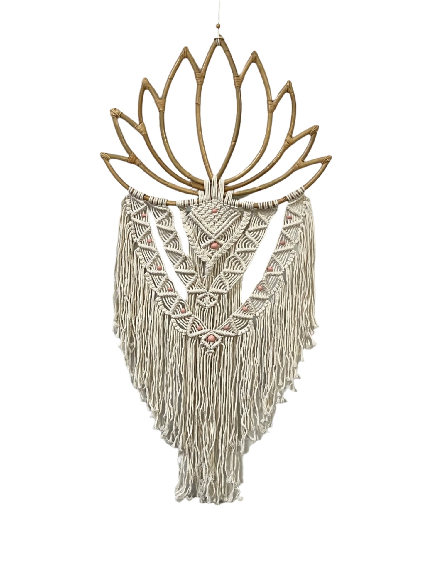 Lotus Macramé Dream Catcher