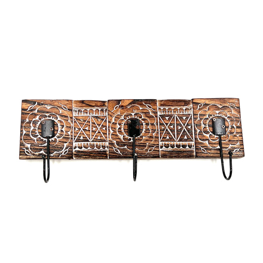 Arbesia Wood Coat Rack
