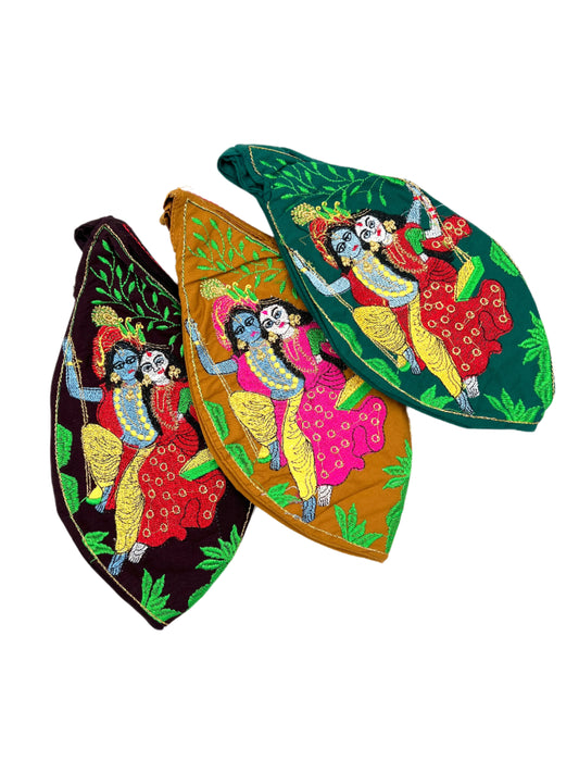 Radha & Krishna Malas Bead Bag