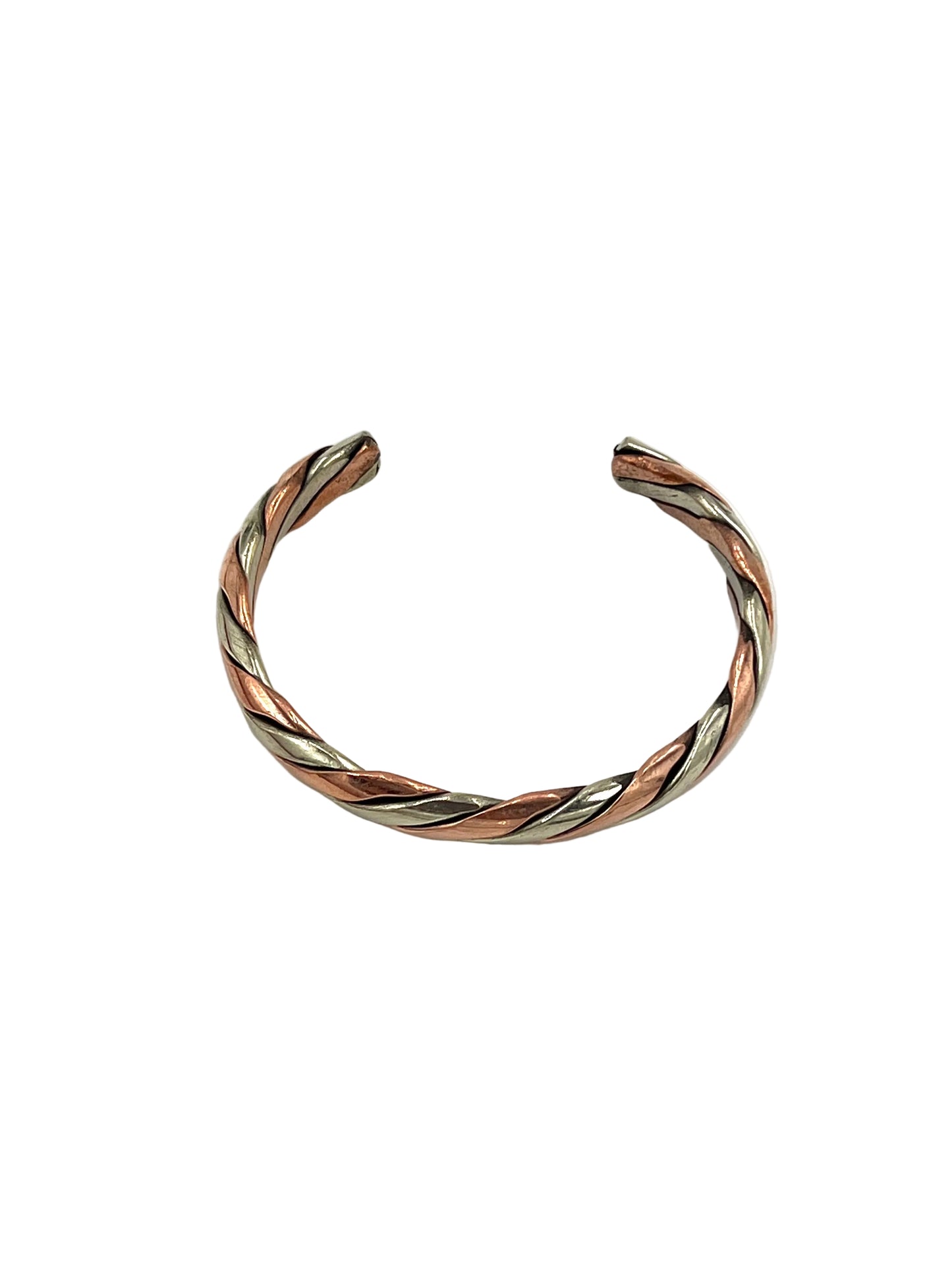 Multi Metal Braid Copper Bracelets