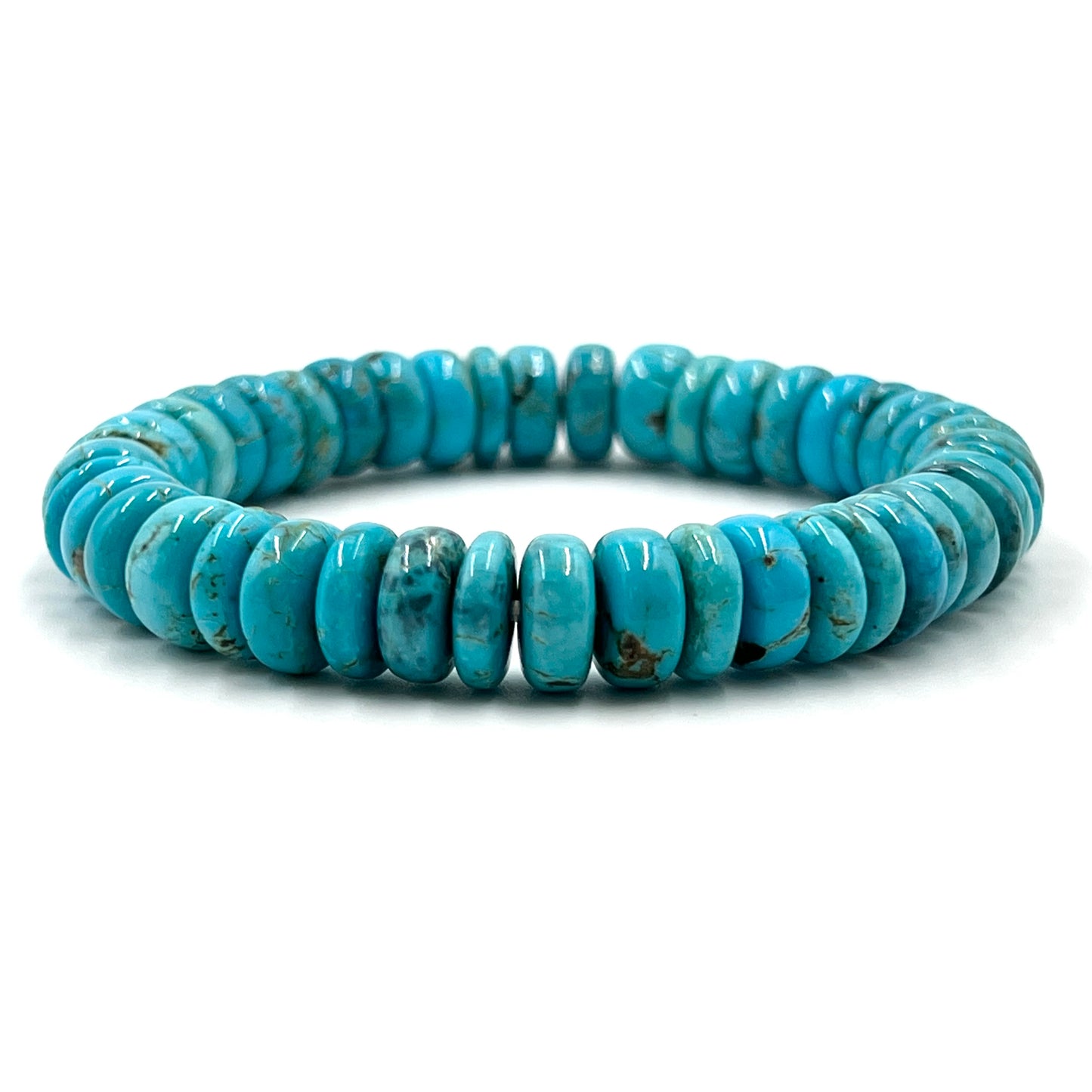 Kingman Turquoise Beaded Bracelets