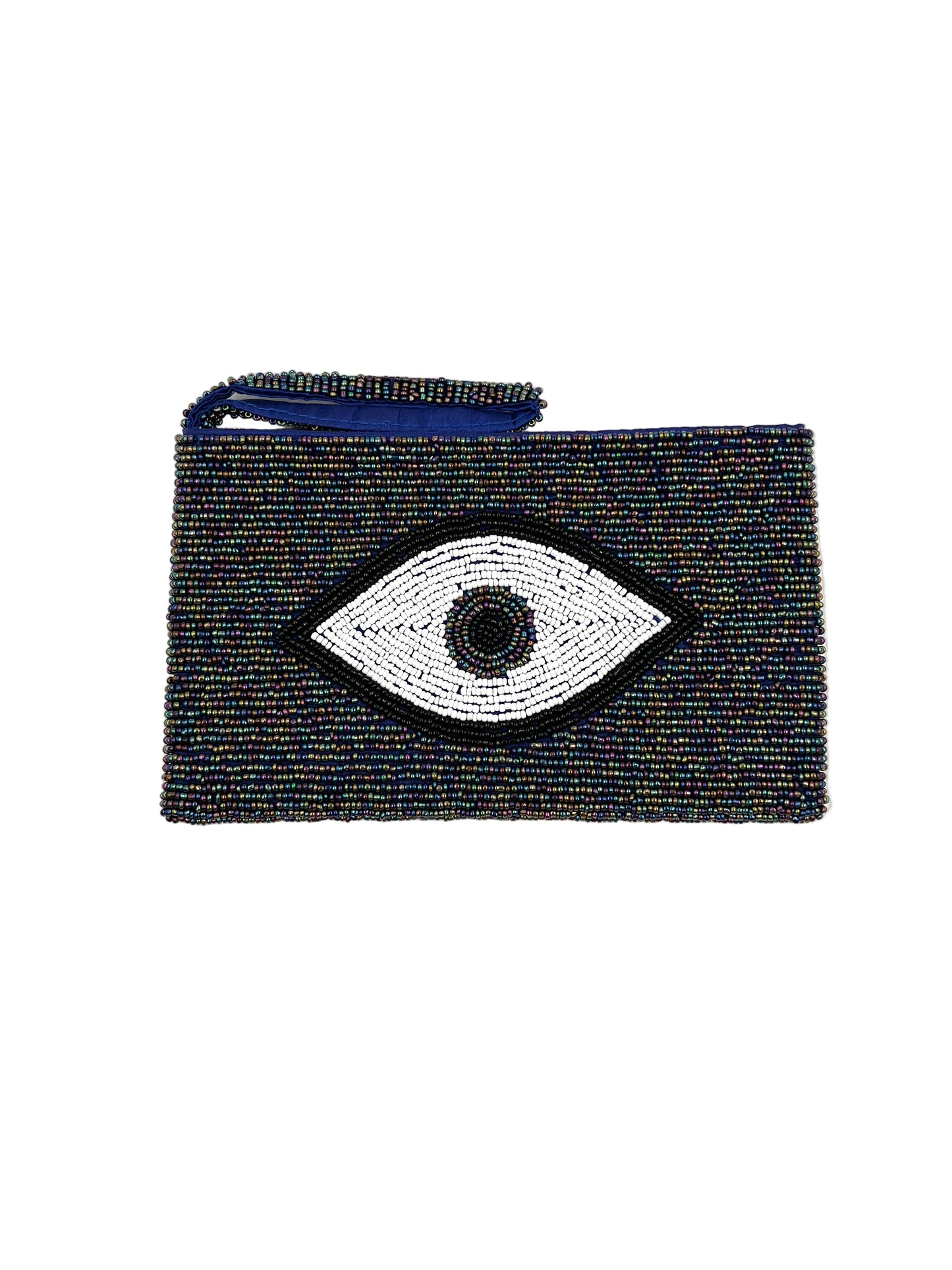 Beaded Evil Eye Purse