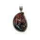 Fancy Jasper Moonface Pendant
