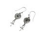 Eye of Horus & Ankh Earrings