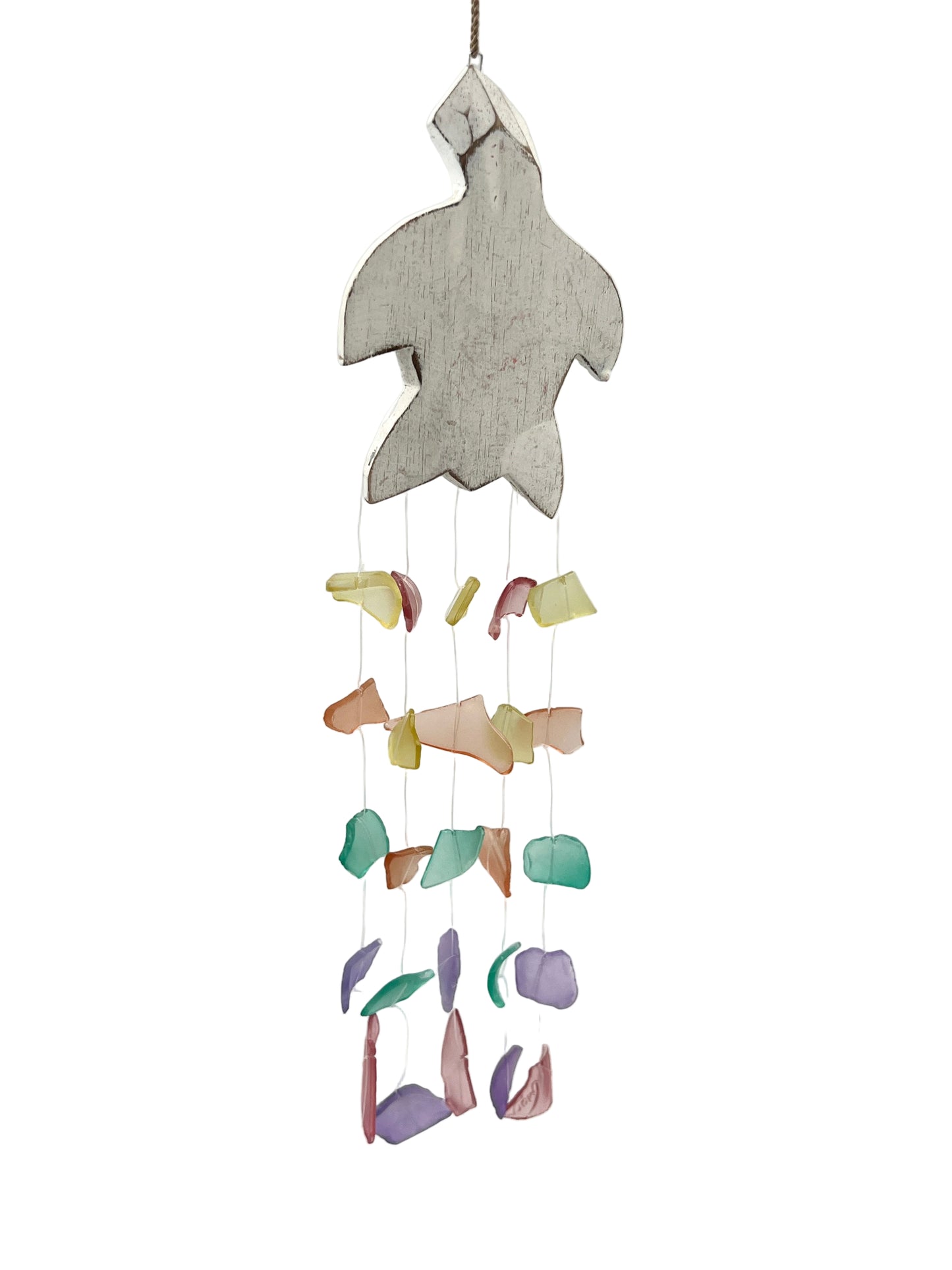 Driftwood Rainbow Wind Chime