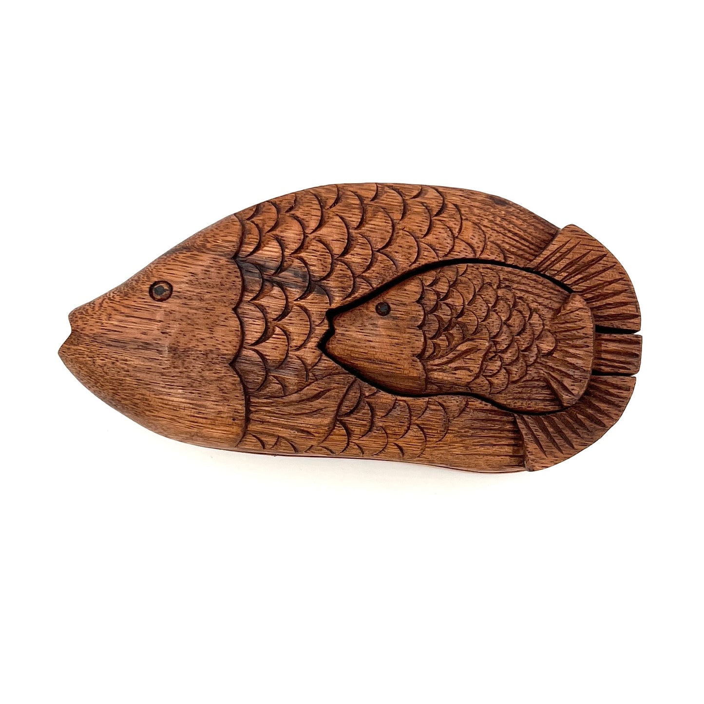 Fish with Baby Puzzle Box