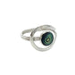 Sterling Silver Shell Laso Ring