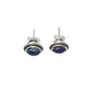 Sterling Silver Tanzanite Studs