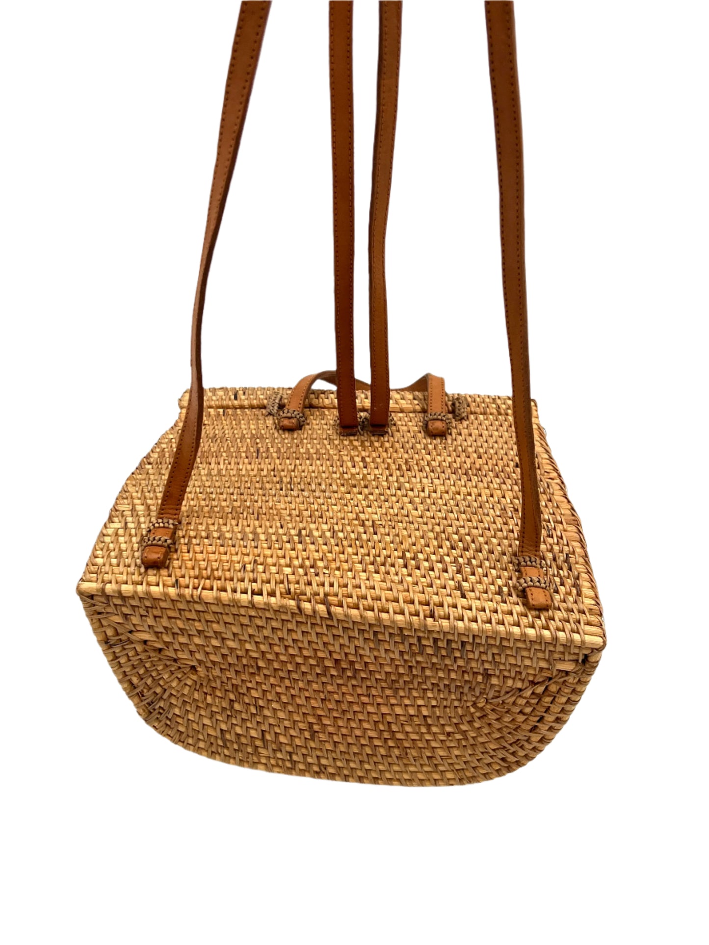 Hand Woven Ada Grass Basket Backpack