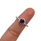 Circle Gemstone Beaded Ring